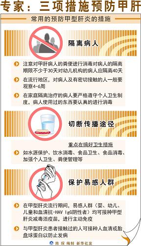 最新预防甲肝观点论述，保护健康，预防甲肝行动启动
